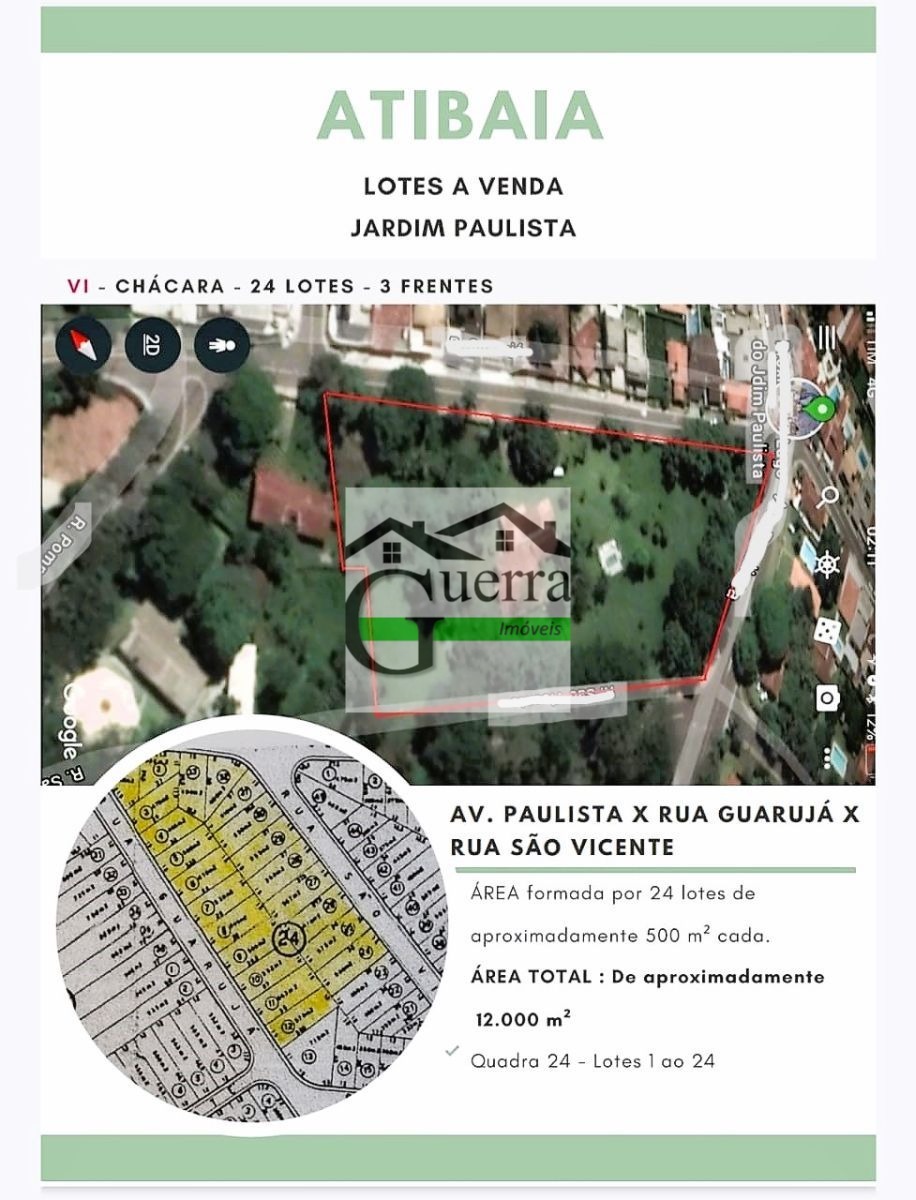 Terreno venda Jardim Paulista - Referência 46