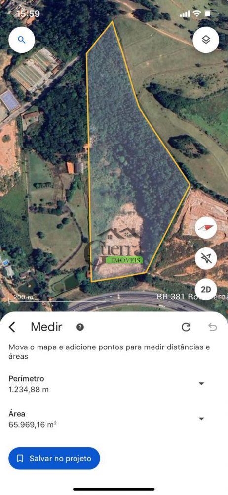 Terreno venda Centro - Referência 536
