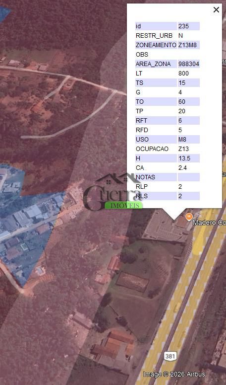 Terreno venda ou aluguel Pinheirinho - Referência 656